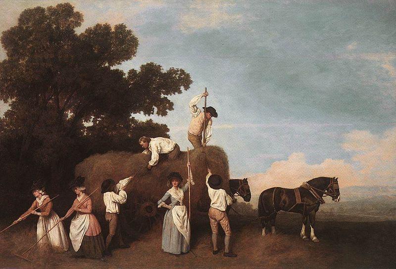 George Stubbs Haymakers oil painting picture